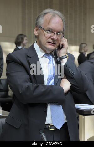 Reiner Haseloff Foto Stock