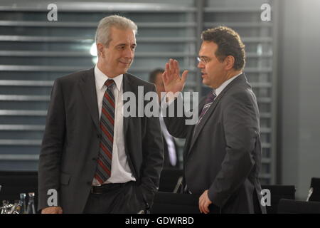 Tillich e Friedrich Foto Stock