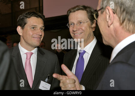 Mronz, Westerwelle e Wissmann Foto Stock