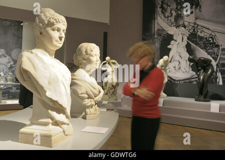 Begas - monumenti per l'impero tedesco, una mostra in DHM (Museo Storico Tedesco) Foto Stock