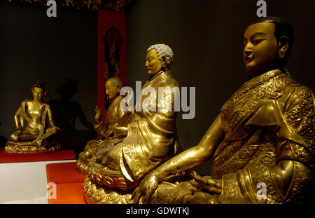 "La mostra ''Il Tibet - Monasteri aprire i loro tesori"' Foto Stock