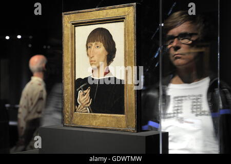 Facce del Rinascimento - Capolavori della ritrattistica italiana, una mostra presso il Museo di Bode Foto Stock