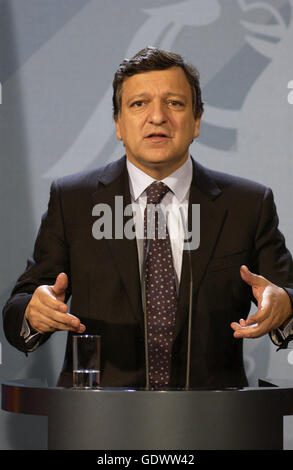 Jose Manuel Barroso Foto Stock