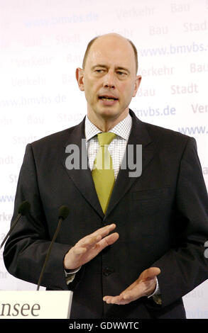 Wolfgang Tiefensee Foto Stock