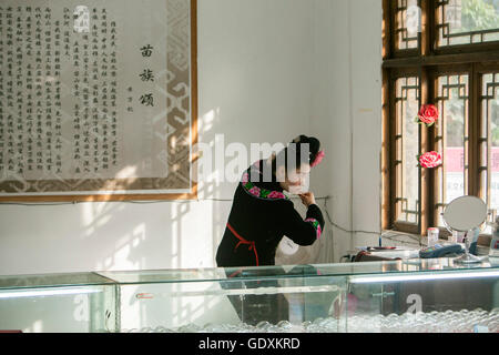 Miao comunità in Qiandongnan, 2015 Foto Stock