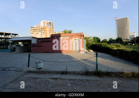 Centro Tirana Foto Stock