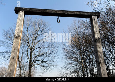 Campo di concentramento di Auschwitz Foto Stock