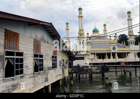 Duli Pengiran Muda Mahkota Pengiran Muda Haji Al-Muhtadee Billah moschea Foto Stock