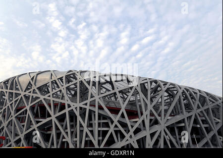 Cina. 2012. Pechino. Lo Stadio Nazionale Foto Stock