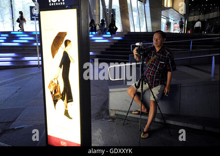 SINGAPORE. 2014. Orchard Road Foto Stock