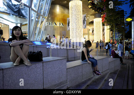 SINGAPORE. 2014. Orchard Road Foto Stock