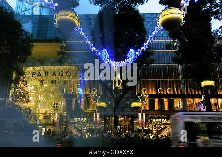 SINGAPORE. 2014. Orchard Road Foto Stock