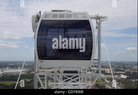 L'Occhio di Orlando a 400ft ruota di osservazione su International Drive in Orlando Florida Foto Stock