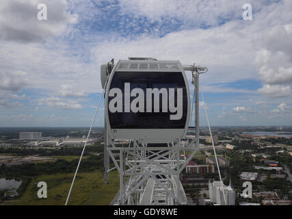 L'Occhio di Orlando a 400ft ruota di osservazione su International Drive in Orlando Florida Foto Stock