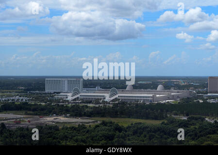 L'Occhio di Orlando a 400ft ruota di osservazione su International Drive in Orlando Florida Foto Stock