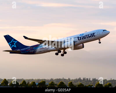 Air Transat Airbus A330-200 C-GUFR Foto Stock