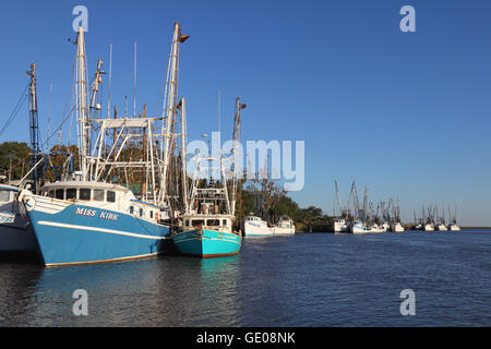 Geografia / viaggi, STATI UNITI D'AMERICA, Georgia, Darien, shrimpers, Additional-Rights-Clearance-Info-Not-Available Foto Stock