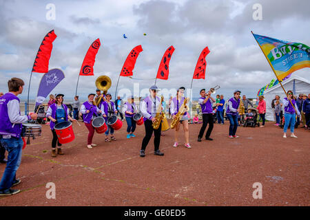 Bay Beat Street Band Foto Stock