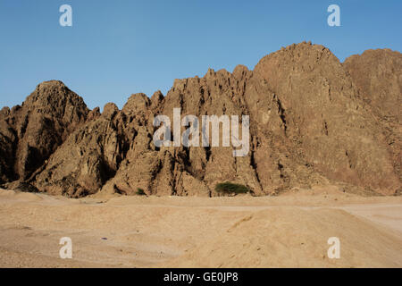 Egitto, le montagne del deserto Foto Stock