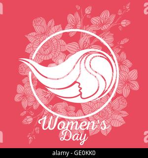 International Womens Day Illustrazione Vettoriale
