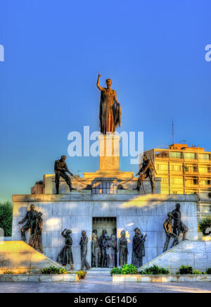 Monumento Liberty in Nicosia - Cipro Foto Stock