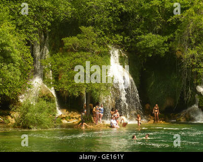 Skrabinski Buk Riserva Naturale, Croazia Foto Stock