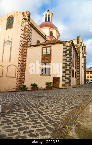 La Iglesia de la Concepción, stile barocco chiesa in La Orotava town, Tenerife, Isole canarie, Spagna Foto Stock