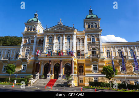 Nove Lazne Resort, Marianske Lazne (Marienbad), ceco città termale, West Bohemia Repubblica Ceca Foto Stock