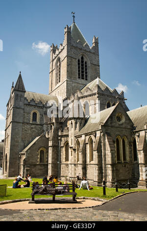 Irlanda, Dublino, 1038 La cattedrale di Christ Church Foto Stock