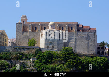 Geografia / viaggi, Baleari Spagna Islds., Menorca, Mao: San Francisco cattedrale, Additional-Rights-Clearance-Info-Not-Available Foto Stock