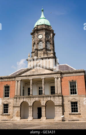 Irlanda, Dublino, il Castello di Dublino, cortile superiore, 1761 Bedford Tower Foto Stock