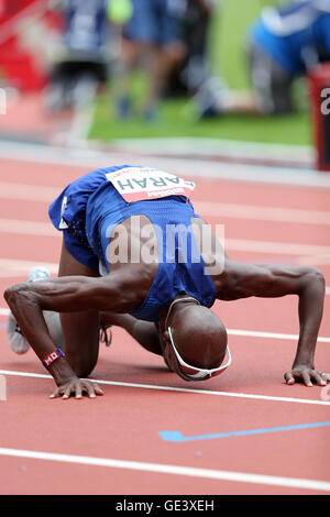 Londra, Regno Unito. Il 23 luglio 2016. Londra, Regno Unito. IAAF Diamond League anniversario giochi.mo FARAH in esecuzione in 5000m. Credito: Simon Balson/Alamy Live News Foto Stock