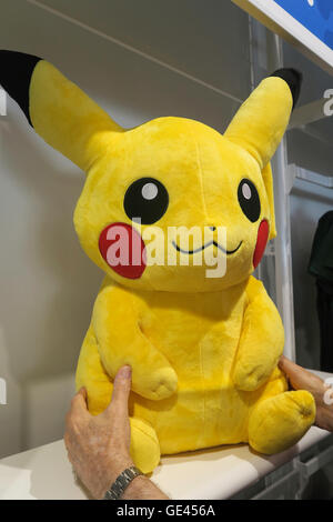 Nintendo Store di New York interno, Rockefeller Center, New York, Stati Uniti d'America Foto Stock