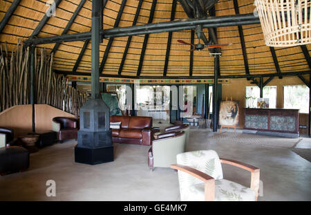 L'Okonjima Bush Camp sistemazione in Namibia Foto Stock