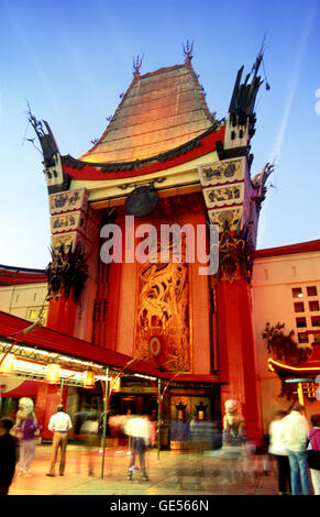 Il teatro Cinese a Hollywood, California Foto Stock