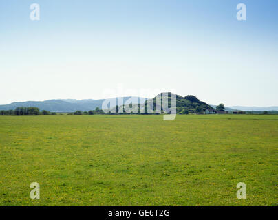 Dunadd Dark Age fortezza, Kilmartin Valley, Mid Argyll, Scotland, Regno Unito Foto Stock