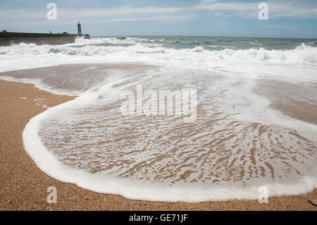 Carneiro Beach - Porto - Portogallo Foto Stock