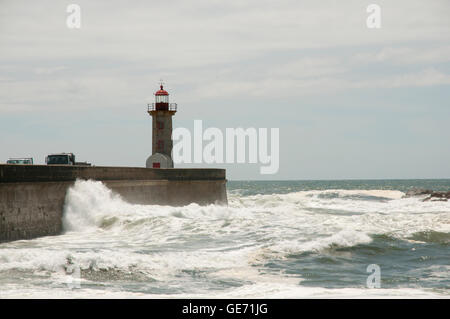 Signora della Luce faro - Porto - Portogallo Foto Stock