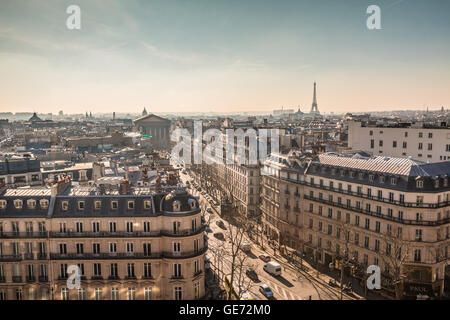 Vista di Parigi in Francia Foto Stock