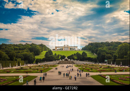 Il Palazzo di Schönbrunn a Vienna Austria Foto Stock