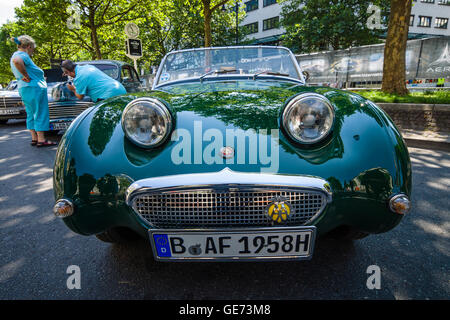 Berlino - Giugno 05, 2016: auto sportiva Austin-Healey Sprite Mk I, 1959. Classic giorni Berlino 2016. Foto Stock