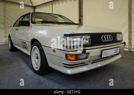 Berlino - Giugno 05, 2016: Sport auto Audi Coupe GT (B2). Classic giorni Berlino 2016. Foto Stock