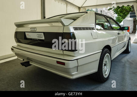 Berlino - Giugno 05, 2016: Sport auto Audi Coupe GT (B2). Vista posteriore. Classic giorni Berlino 2016. Foto Stock