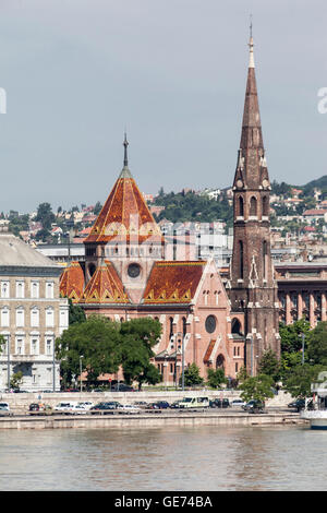 Chiesa calvinista, Budapest, Ungheria Foto Stock