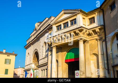 Dettagli del Palazzo Ducale di Mantova - Italia Foto Stock