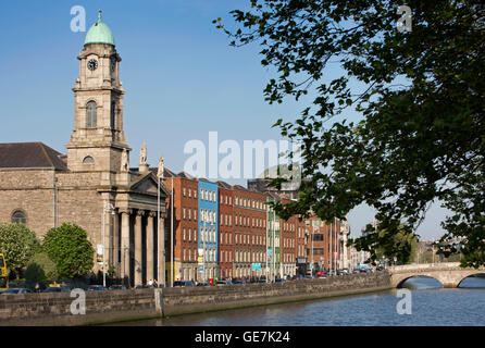 Irlanda, Dublino, Arran Quay, San Paolo 1837 chiesa cattolica, progettato da Patrick Byrne Foto Stock