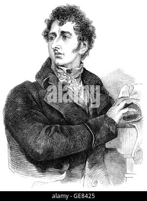 Sir Francis Burdett, quinto Baronet (25 gennaio 1770 - 23 gennaio 1844) era un inglese un uomo politico riformista. Come un p.f. egli spesso attaccati gli abusi, agitata per la riforma e nel 1810 venne bruscamente in collisione con la House of Commons. 'Vecchia Gloria' come egli fu soprannominato dai colleghi conservatori è stato imprigionato per un numero di volte per il suo esplicito viste riformista. Foto Stock