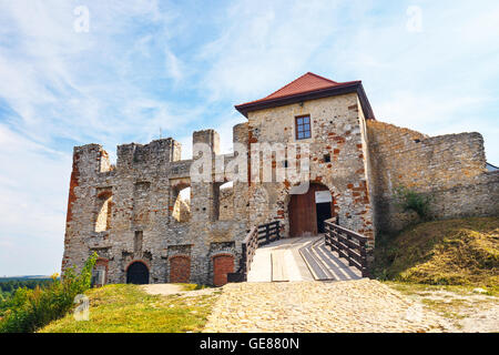 Il castello di Rabsztyn vicino a Cracovia in Polonia Foto Stock