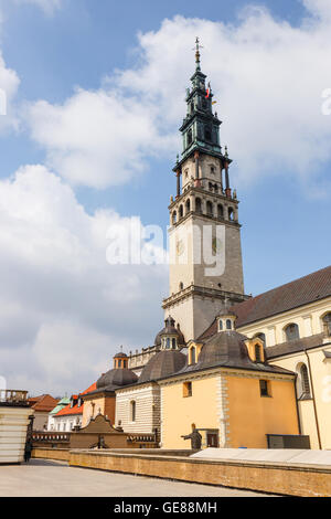 Jasna Gora santuario di Czestochowa, Polonia. Molto importanti e più popolare luogo pilgrimary in Polonia Foto Stock