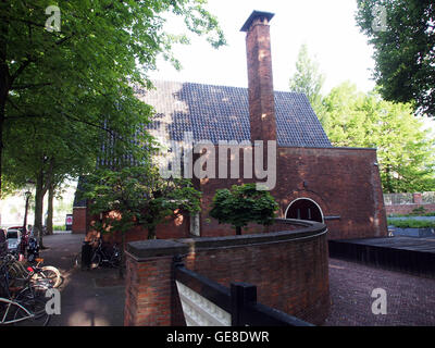 Ruysdaelkade 2-4, Rioolgemaal in verstrakte Amsterdamse School-stijl, Arita House pic2 Foto Stock